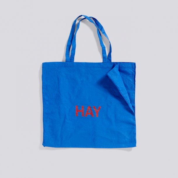 the tote bag blue