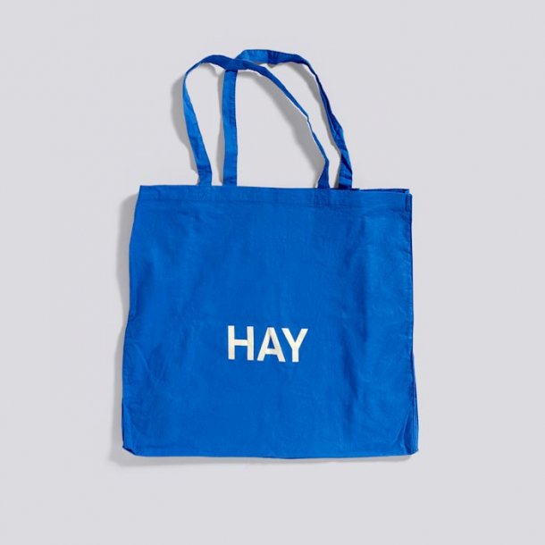 the tote bag blue